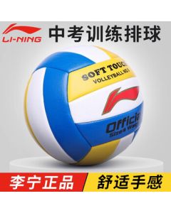 Li-Ning Volleyball No. 5 - Official Exam, Kids, College Students, Competition & Training Soft Inflatable Volleyball (No. 5 Ball)