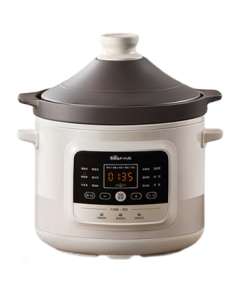 Bear Fast Stew Electric Casserole, Electric Clay Pot, Steaming Pot, Soup Pot, Purple Sand Pot, Bird's Nest Steamer, Congee Maker, Porridge Pot DDG-S50L5 Large Capacity 5L