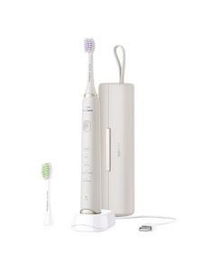 Philips (PHILIPS) Electric Toothbrush Rechargeable Sonic Vibration Toothbrush with 5 Modes for Whitening and Gum Care HX2491/01 Misty White Ash