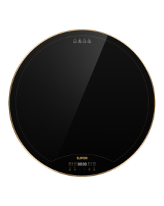 SUPOR Food Warmer Plate, Heating Tray, Warming Mat, Drying, Fermenting, Thawing, and Heating Board (Round 60CM) with Rotatable Dining Table Turntable BZ60A806J