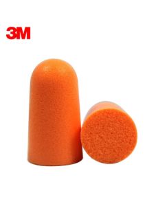 3M Bullet-Shaped 20-Piece (10 Pairs) Noise Protection Earplugs 1100 (Hardware Packaging) 10 Pairs/Bag, 1 Bag