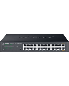 TP-LINK 24-Port Gigabit Switch with One-Click Cloud Management, Plug-and-Play Enterprise Switch, Network Splitter for Surveillance, TL-SG2024D