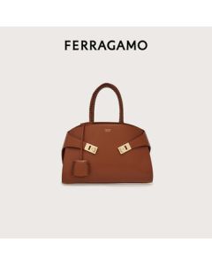 Ferragamo Women's Brown Handbag 0774744 Gift for Girlfriend