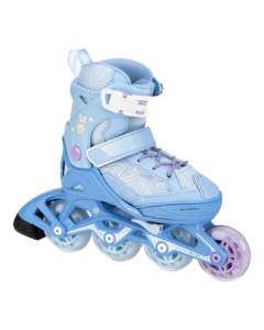 Decathlon Adjustable Safe and Comfortable Beginner Roller Skates for Kids - Essential for Sports Classes and Park Outings 4857625