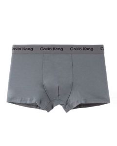 Men's Briefs Boxer Medium Rise L}  

Parsing Steps:
1. Retain functional nouns: men's panties, boxers (basic product type)
2. Retain quantitative parameters: mid-rise (style features), L (size specification)
3. Delete Content:
   - Brand symbol "νckυ" (no