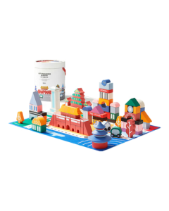 babycare City Scene Building Blocks - Beijing Theme, Educational Toy for Boys and Girls Aged 3-6, Birthday Gift