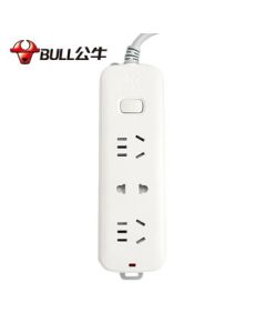 Bull Multi-functional Socket Bagged Power Strip 1.8m GNV-S1120