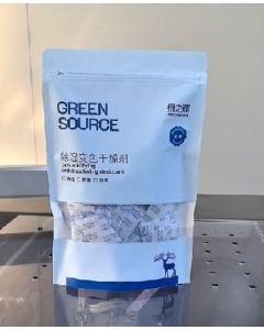 Dehumidifying and color-changing desiccant 5g 80 packets