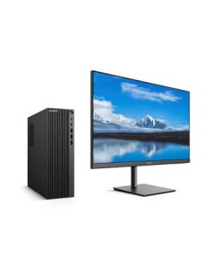 HUAWEI Qingyun W585x-A021 Kirin 9000C 8G/256G/1T/No WIFI No Optical Drive/Black/23.8" Monitor/Kirin OS/360 Browser