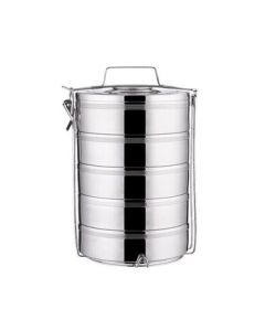 XMSJ Insulated Lunch Pail - 18cm - 5 Layers - 304 Stainless Steel Inner Pot