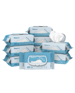 Kleenex Aloe Vera Wet Wipes for Toilet Use, 80 Sheets * 10 Packs (800 Sheets), Cleaning Wet Wipes for Intimate Areas with EDI Purified Water