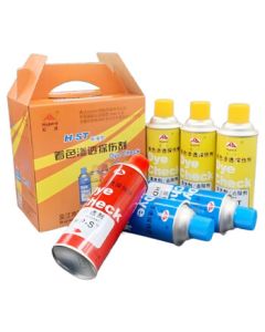 HYPERD-C Color Penetrant Inspection Kit HR-ST/HD-ST/HP-ST Set (3 Cleaners, 2 Developers, 1 Penetrant)