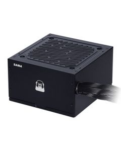 SAMA Flathead Brother 450 300W Rated Desktop PC Power Supply - Active PFC/Single +12V Rail/Intelligent Temperature Control/12cm Fan/Long Cables/Safe and Stable