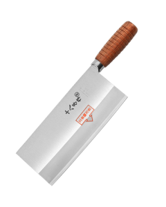 Shi Ba Zi Zuo Professional Chef Knife Composite Steel Blade with Non-Slip Rosewood Handle, Classic No.2 Sang Knife F208-2