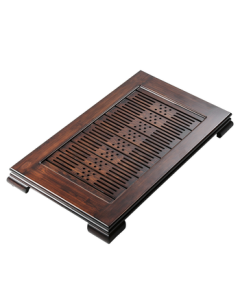 Gold-Inlaid Jade Tea Tray with Water Storage, Large Drainage and Water Storage Tea Table, National Beauty and Allure 63*36*7.5cm