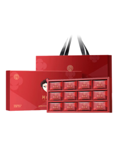 Tongrentang Ejiao Cake 450g Instant Ejiao Cake Gift Box for Qi and Blood, Ideal Gift for Parents and Elders, Mid-Autumn Festival Present