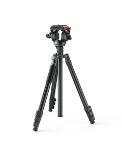 Keman Camera Tripod Professional Photography Portable Hydraulic Tripod with Ball Head for DSLR Camera, Phone Mount, Live Streaming, Outdoor Monopod KX3939plus