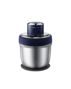 Morphyrichards Electric Meat Grinder, Household Stackable Mincer, Multi-functional Electric Baby Food Processor, Garlic Chopper and Blender, Stainless Steel Three-Bowl Set MR9401A