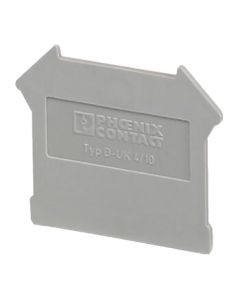 Phoenix Combination Terminal Accessory End Plate D-UK4/10