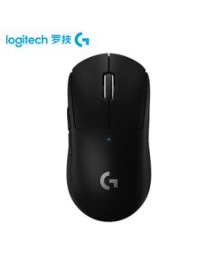 Logitech PRO X SUPERLIGHT Wireless Gaming Mouse GPW2 G Pro Wireless 2nd Gen Lightweight 63g Esports Mouse for PUBG & League of Legends - Gift for Boyfriend - Black