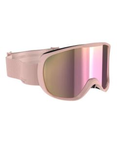 Decathlon Anti-Fog Ski Goggles for Nearsightedness WEDZE6S7 Classic Cylindrical Pink S/M Head Circumference <55cm 4150757