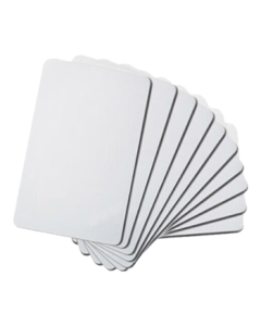 HIKVISION Access Control IC White Card, Contactless Smart Card, RFID Card for Enterprises, Residential Areas, Factories, Apartments, and Office Buildings (FM11RF08, 50pcs)