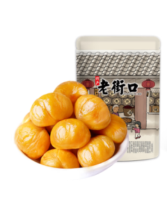 Lao Jie Kou Roasted Chestnut Kernels 100g - Snack Nuts Dried Fruit Fresh Cooked Sweet Chestnut Specialty