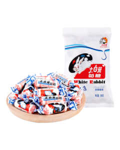 White Rabbit Creamy Candy 380g (Approx. 69 Pieces) - Shanghai Specialty Snack, Wedding Candy Gift Pack, Mid-Autumn Festival Gift