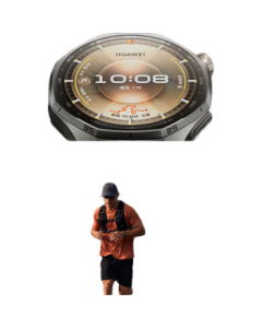 HUAWEI WATCH GT 6 Pro Obsidian Black 46mm Huawei Smartwatch - New Cycling Experience, 21-Day Ultra-Long Battery Life, Sapphire Glass & Titanium, GT5 Pro Upgrade