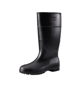 Blue Shield Rain Boots for Men, High-Cut Waterproof Shoes, Anti-Slip Rubber Boots for Beachcombing in Rain, Durable Rain Boots with Sleeves YX1006 42