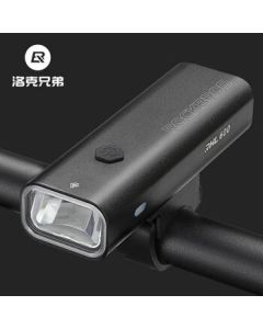 ROCKBROS Bike Light Front Light Night Riding Flashlight 600 Lumens Mountain Road Bicycle Cycling Equipment Black