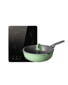 Joyoung Set: Induction Cooker C22S-N5810-A4 + Frying Pan CG30ZQ