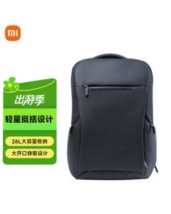 Xiaomi Business Travel Multi-functional Backpack 15.6-inch Laptop Bag for Men & Women, Dual Compartment Large Capacity Dark Gray