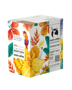 Luckin Coffee Origin Series Drip Coffee Mix Pack 10g*8 Bags Freshly Ground Hand Drip Filter Black Coffee Powder