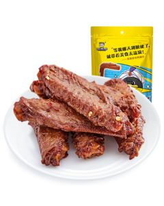Zhou Black Duck Sweet & Spicy Marinated Duck Wing Mid-Joints 145g - Ready-to-Eat Marinated Snack, Wuhan Specialty, Vacuum-Sealed Individual Packs