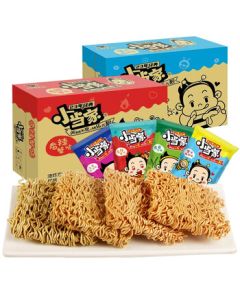 Uni-President Xiao Dangjia Crispy Noodles [Mixed Flavors*48 Packs] Whole Box Instant Noodles Office Snacks