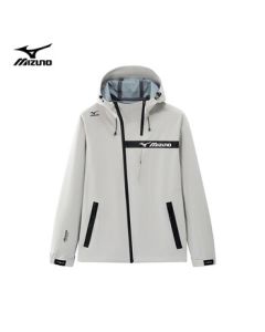 Mizuno Men's Spring/Autumn Hooded Windproof Woven Outdoor Jacket