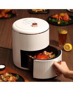 KONKA Home Multi-function Non-stick Coating Air Fryer, Oil-free Fries Machine, Electric Fryer with Timer, 4.5L Large Capacity