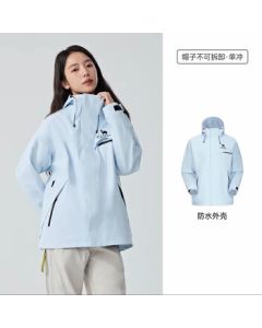CAMEL 【Wind Chaser Single Layer】 Waterproof Windproof Breathable Unisex Hiking Jacket W34CATG603B