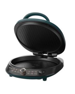 Bear Electric Pancake Maker, Double-Sided Heating Home Breakfast Machine, Sandwich Maker, Pancake Pan, Grill, and Roaster with Deepened Pan Body DBC-P15J1