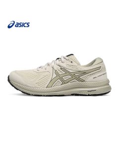 ASICS Women's Comfortable Cushioned Running Shoes GEL-CONTEND 7 Grey White 37