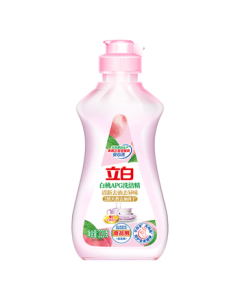 Liby White Peach APG Dishwashing Liquid 220g, Class A Fruit & Vegetable Bottle Cleaner, Efficient Degreasing and Deodorizing