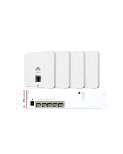 Huawei Whole-Home WiFi 6 Pro Kit 4-Port Dual-Network 86 AP Panel + POE Switch Wireless Gigabit 1-Drag-4 Home & Enterprise AC+AP Router Networking AP162E