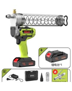 Wuye 24V Cordless Lithium-Ion Battery Grease Gun [Dual-Use] with 1 Battery & Charger (5-Cell)