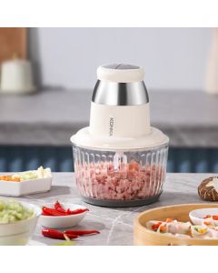 KONKA Multi-functional Meat Grinder, Baby Food Maker, Meat Mincer, Garlic Masher, and Food Chopper KJRJ-1839-M