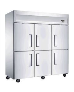 GRISTA Four-Door Commercial Refrigerator - High-End Large Capacity Freezer & Cooler with Copper Tube, 600L