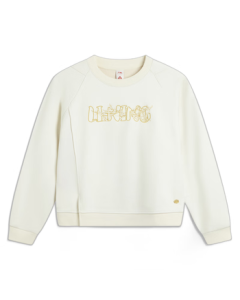 Li Ning Pullover Hoodless Sweatshirt for Women, 2025 Autumn/Winter New Chinese Culture Series Loose Sports Top AWDVB36