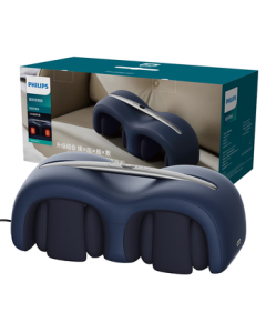 PHILIPS Knee Massager Multi-Functional Leg and Foot Massager with Heat Therapy, Knee Protection, and Foot Care - 5401L, Ideal for Home Use, Travel, Office, and as a Holiday or Birthday Gift