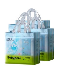 babycare Air Pro Training Pants Box Pack XXL 28 Pieces * 4 Packs (Over 15kg) Ultra-Thin Breathable Diapers