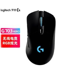 Logitech G703 Wireless Gaming Mouse, Optional Weight, Upgraded HERO Sensor, Birthday Gift for Boyfriend